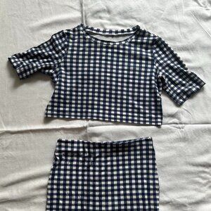 Gingham Set